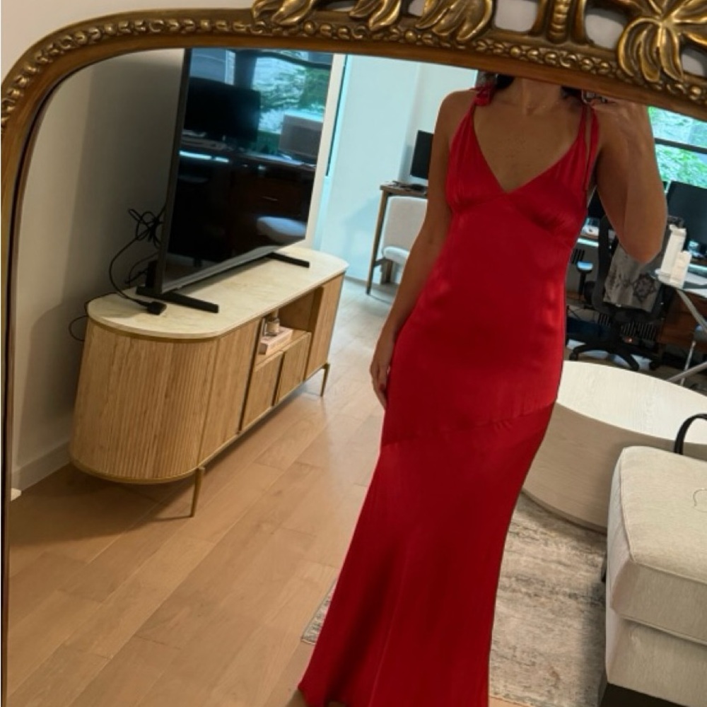 Privacy Please Red Maxi Dress